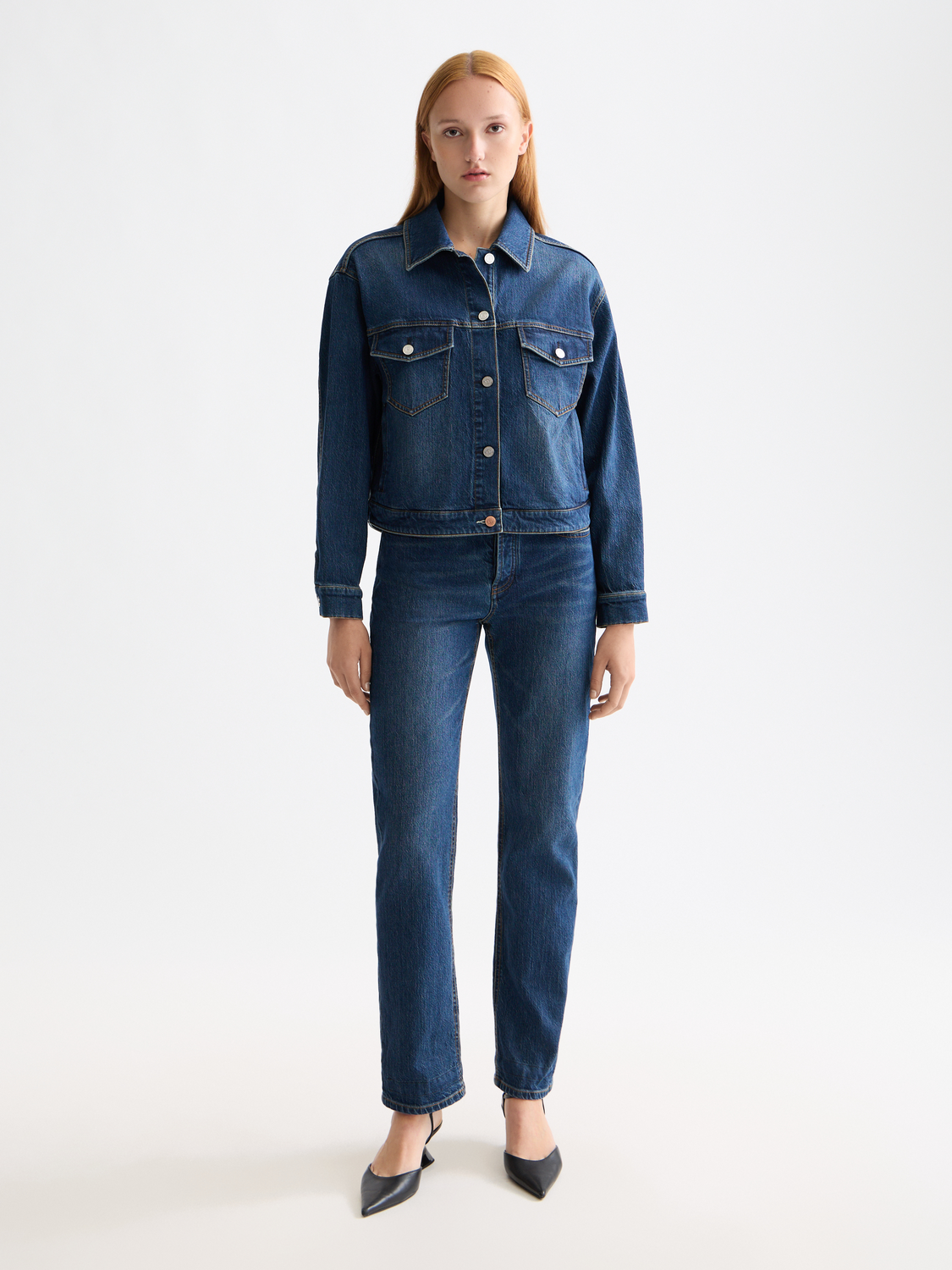 ג'ינס ארוך לנשים The Sky - Straight Leg – Let It Rain 750